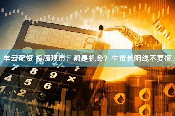 丰云配资 投顾观市：都是机会？牛市长阴线不要慌